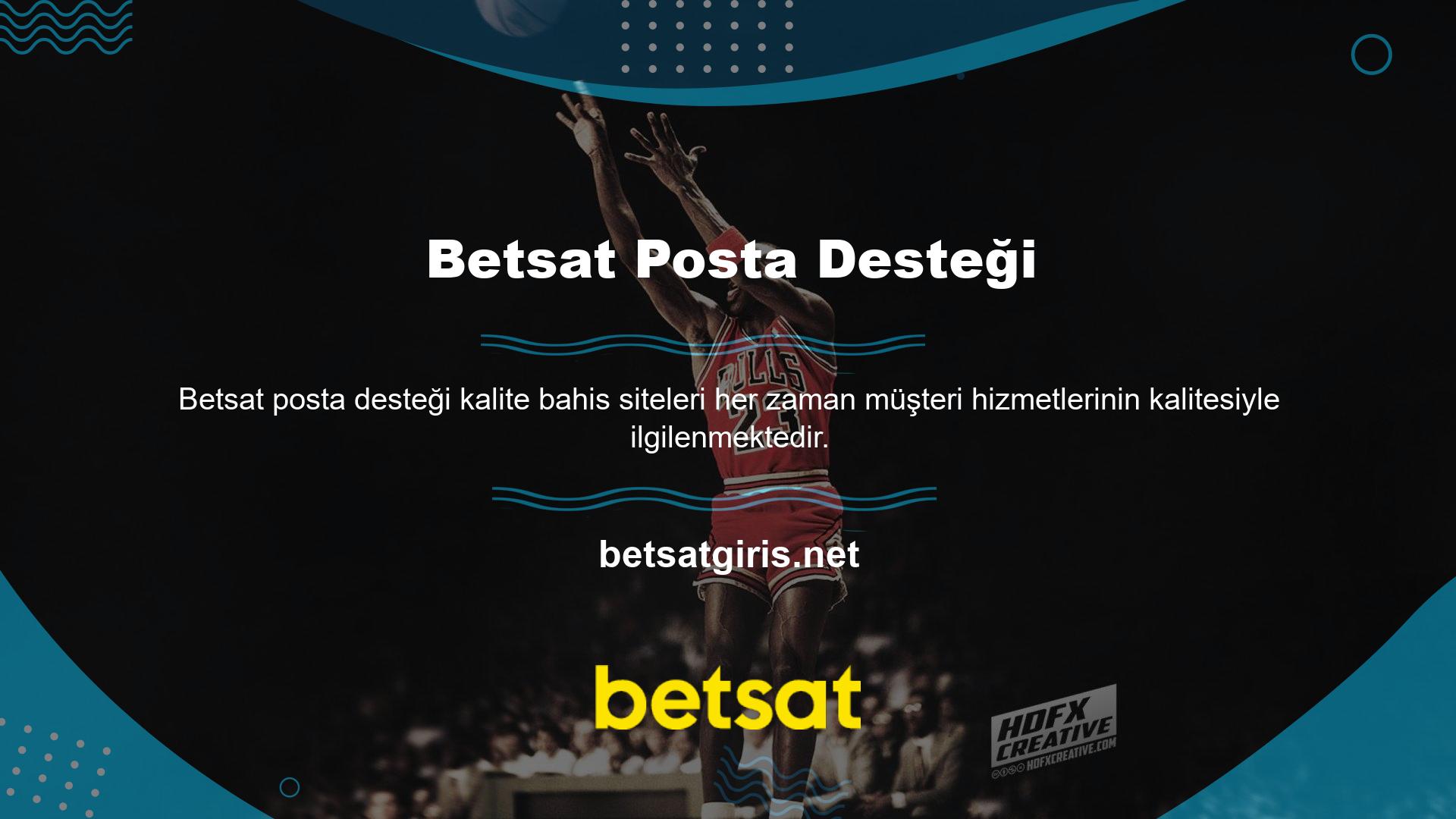 Betsat bahis sitesinde sorularınıza ve sorunlarınıza hızlı ve net cevaplar alabilirsiniz