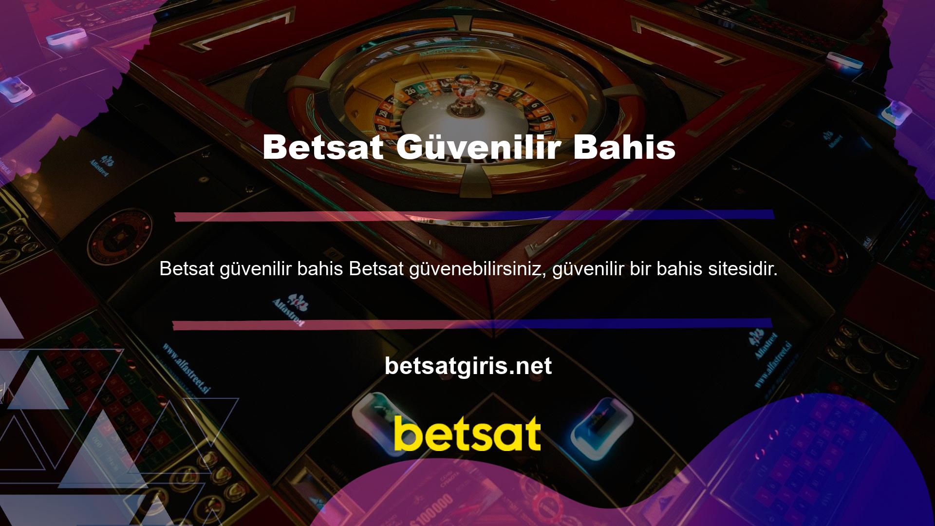 Betsat iyi bir seçimdir, çünkü yüksek eşleştirme oranına sahiptirler ve TR sitelerinden daha fazla para öderler